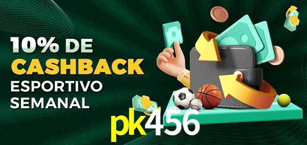10% de bônus de cashback na pk456